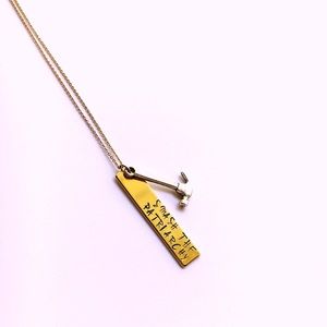 Smash the Patriarchy necklace